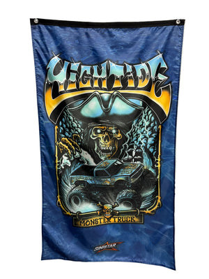 High Tide Skull 5'x3' Flag