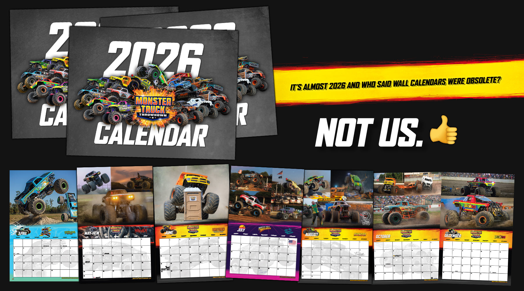 SHOP - Monster Truck Throwdown | T-Shirts, Hats, Calendars, and more!