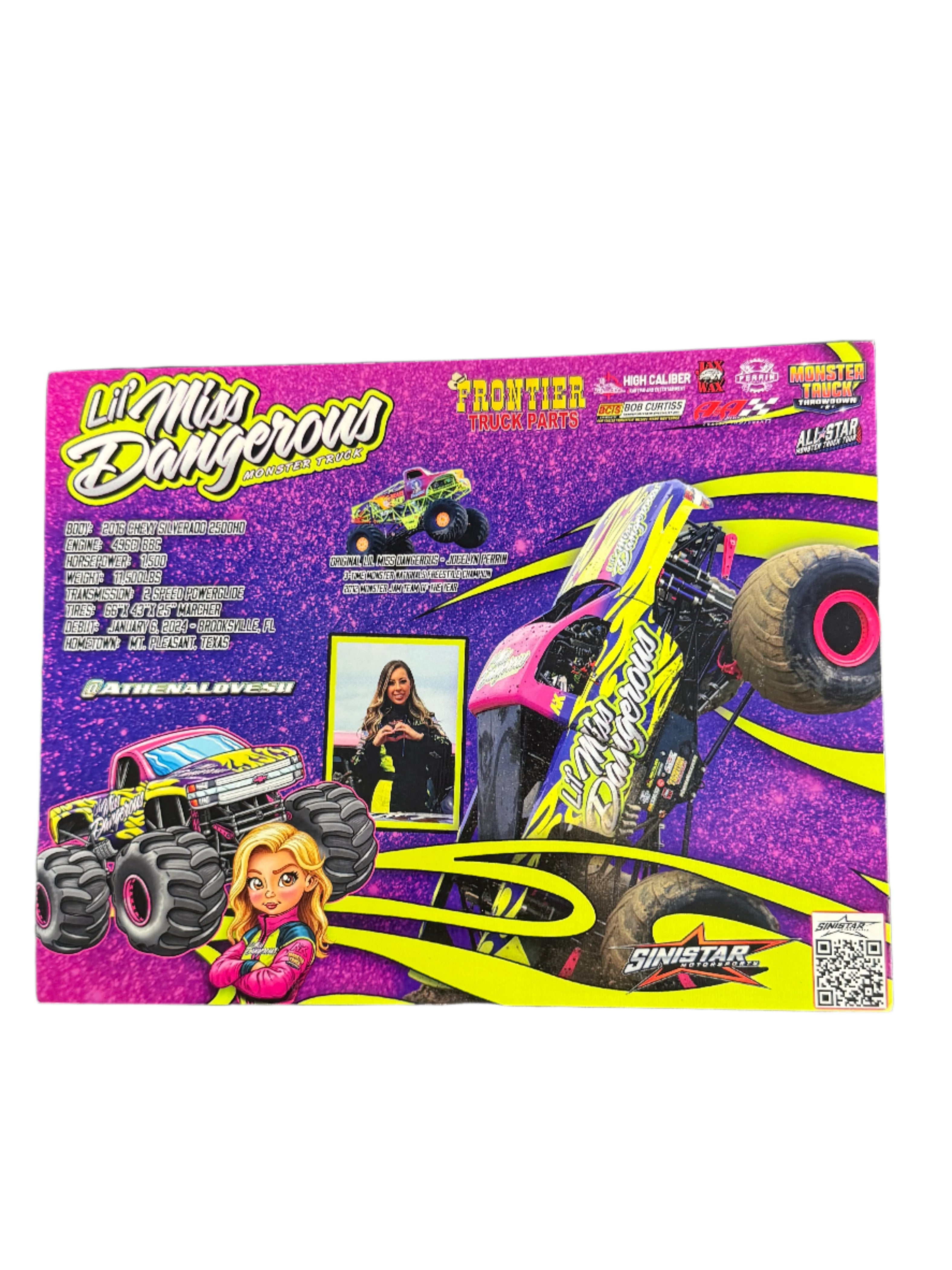 Lil Miss Dangerous Hero Card 2025