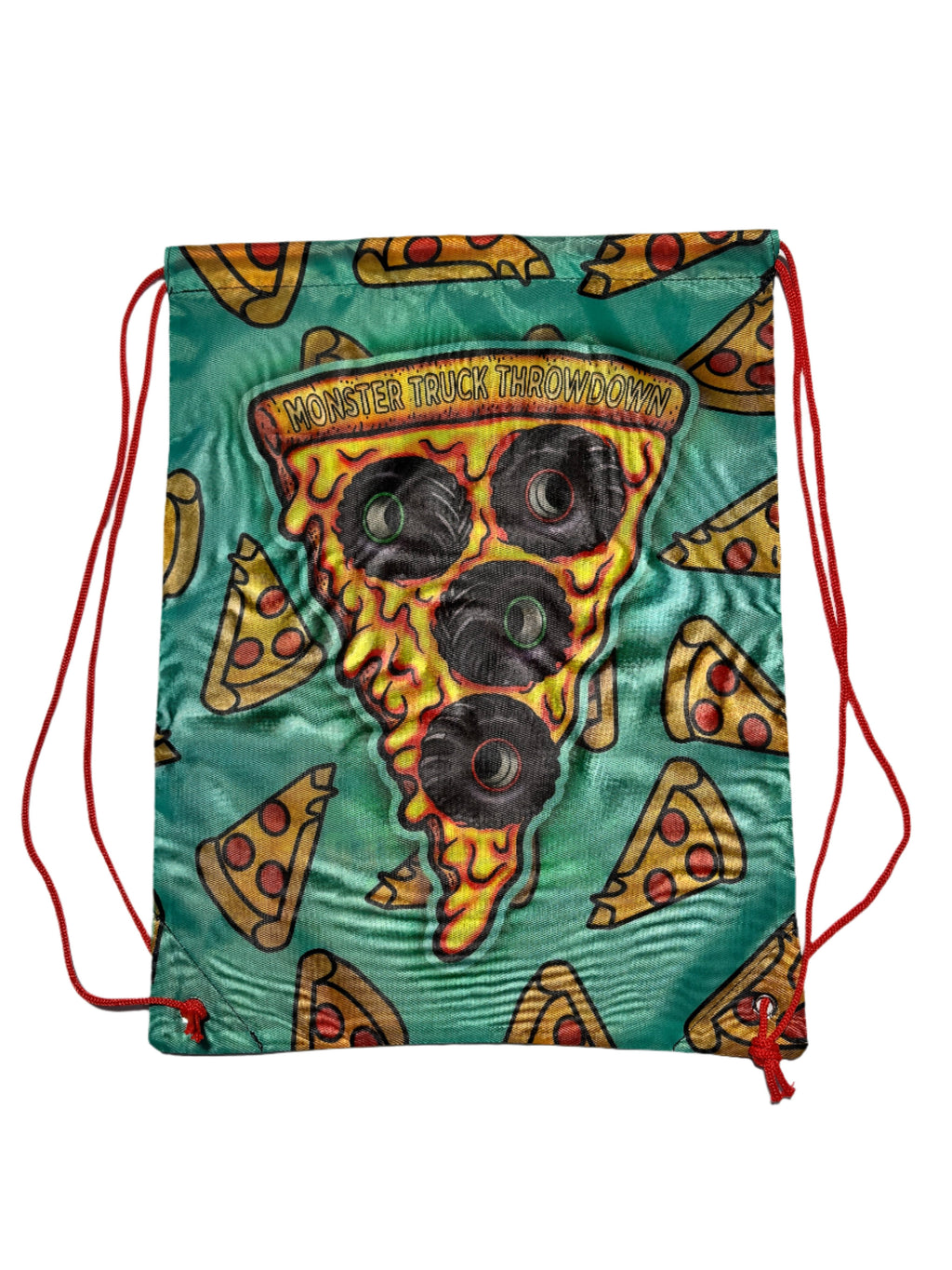 Future Monster Truck Driver Drawstring Bag