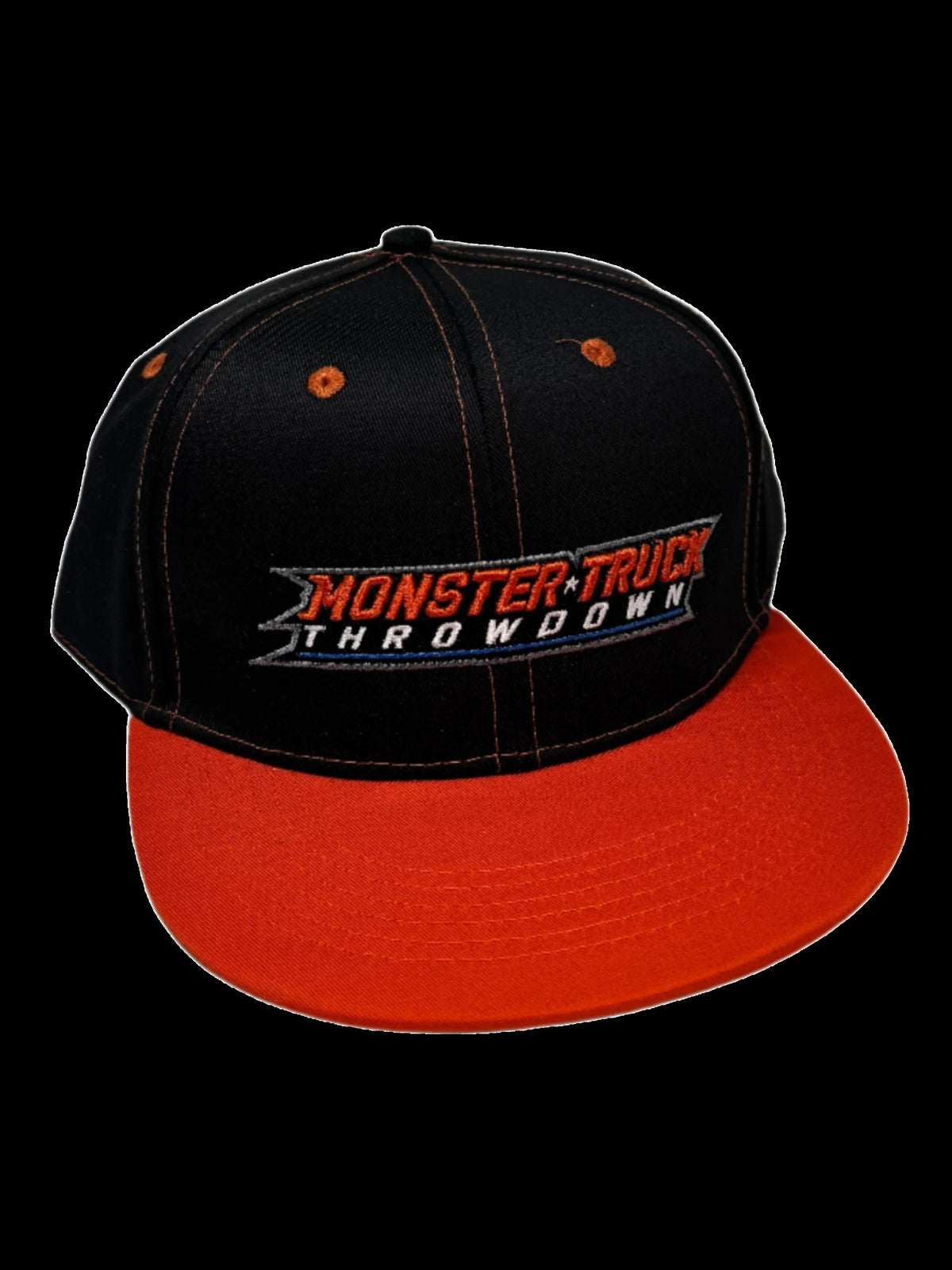 Black and Orange Snapback