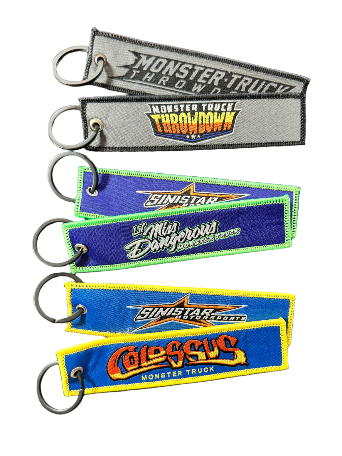 Monster Truck Throwdown Key Chain