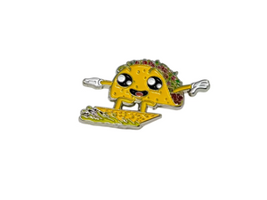 Crunch Time Taco Pin