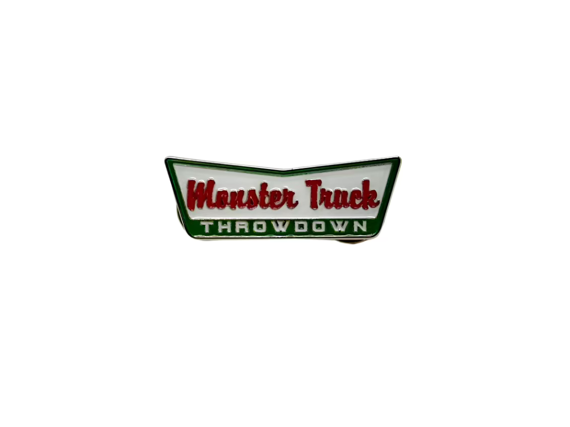 Monster Truck Throwdown Donut Pin