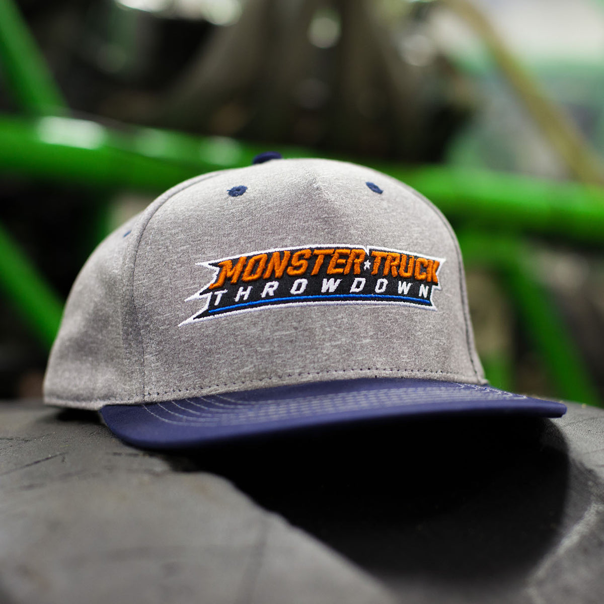 Blue and Grey Snapback