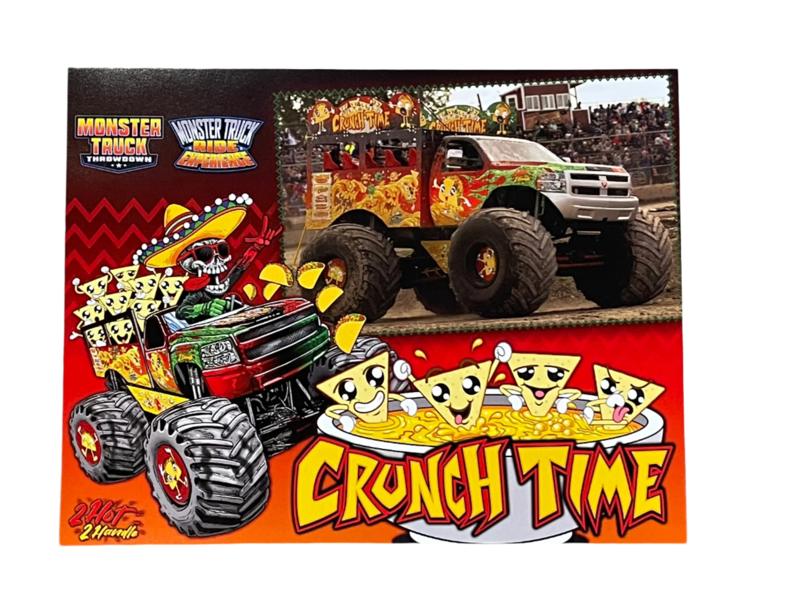 CRUNCH TIME Monster Truck Hero Card