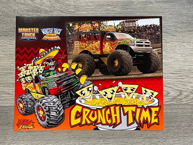 CRUNCH TIME Monster Truck Hero Card