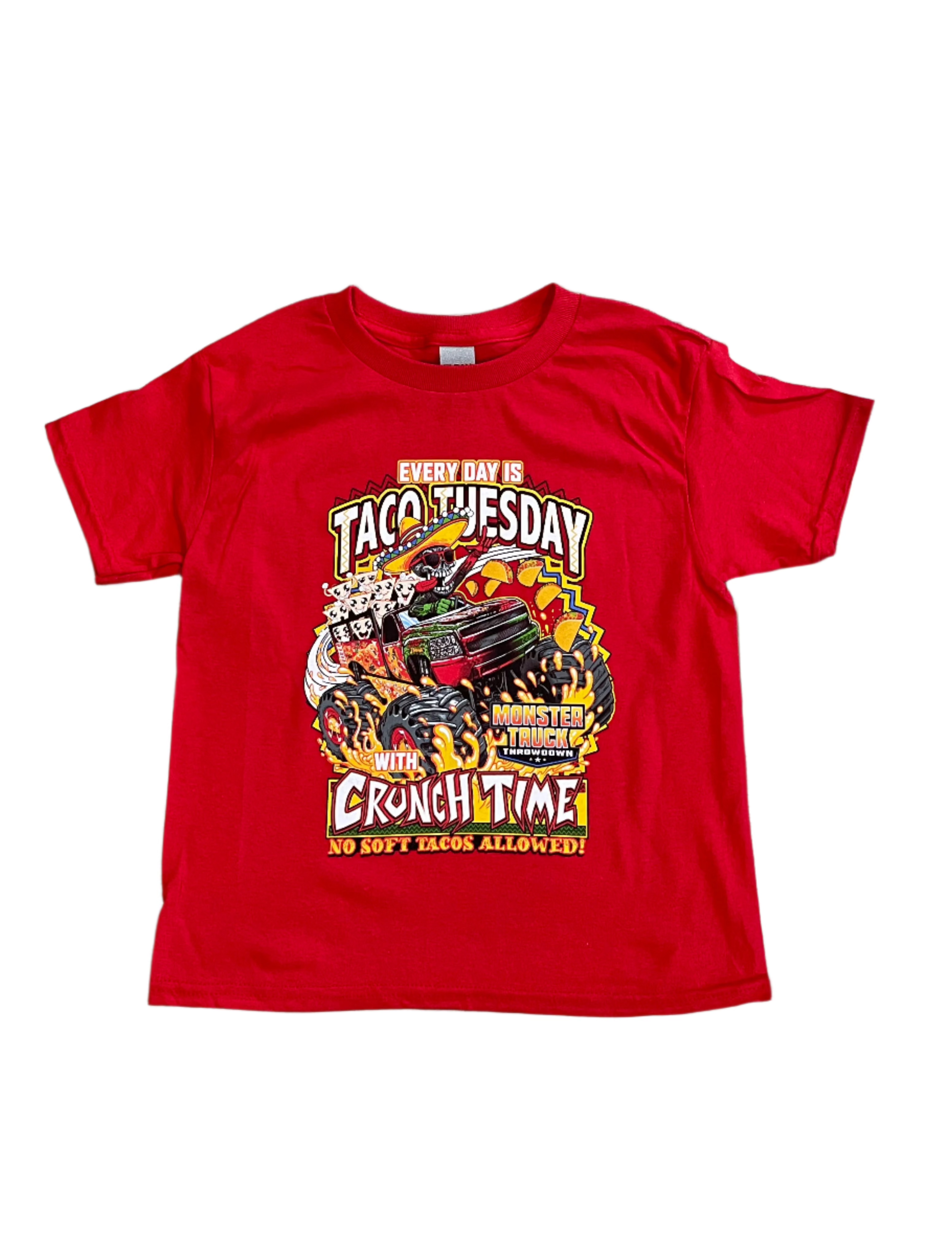 coca cola monsters of the gridiron t shirt Crunch Time Monster Truck Tee